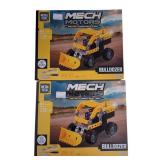 Metal Tech- 2 pack  Mech Motors Bulldozer