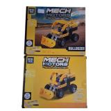 Metal Tech- 2 pack  Mech Motors Bulldozer