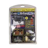Ever Brite Ultra 4.8-Watt Equivalent Black Motion Activated Outdoor Integrated LED Area Light with 24 White Solar Light