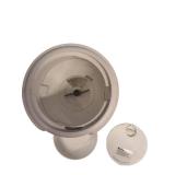 WOPET - Automatic Dog or  Cat Dispenser with Desiccant Bag, Programmable 6 Meals, 10s Voice Recorder, 5L, White