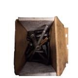 Vintage Mechanics Tools Lot - This lot includes crack repair plugs, micrometers, a puller, several slide hammers, and more tools.