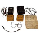 Vintage - Auto Ranger Alternator & Transistor tester & (2)  Slick Magnets model 41 up to #31083.