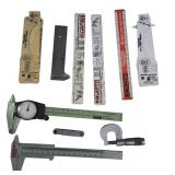 Vintage  Starfett Micrometer Cailpers, Drill key chucks & assortments of fittings