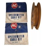 Speedometer lot includes items from the fittings kit with tools , cable & housing along w/  PEX.