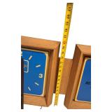 Vintage - Standard  Oil  logo and a sign for a " Jiffy Kit for New Carburetor Performance"   Shop Clock