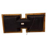 Vintage - Standard  Oil  logo and a sign for a " Jiffy Kit for New Carburetor Performance"   Shop Clock