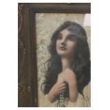 Print by Henry Ryland Aspiration 1897