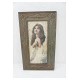 Print by Henry Ryland Aspiration 1897