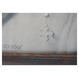 Print by Henry Ryland Aspiration 1897