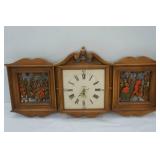 Vintage Burwood Arabesque Wall Clock 190s-1970s