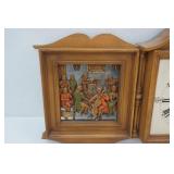 Vintage Burwood Arabesque Wall Clock 190s-1970s