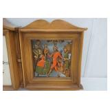 Vintage Burwood Arabesque Wall Clock 190s-1970s