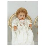Vintage Dolls and Wicker Chairs (3ct)