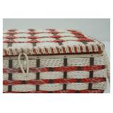 Vintage Sewing Basket and Contents