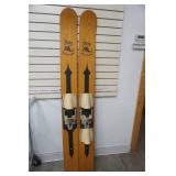 Vintage Water Skis Blitz Sailfish (wood Rudders)