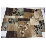 Rugs (2ct) Rubber Backed