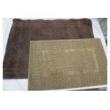 (2ct) Rubber Backed Rugs