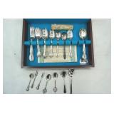 Rogers International Silver Flatware & Tarnish-Resistant Chest