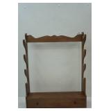 wall hanging gun rack