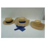 (3ct) Vintage Hats