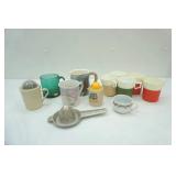 Vintage Mugs, Vintage Juicer