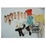 vintage dolls and clothing