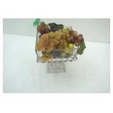 vintage fruit pedestal fruit bowl