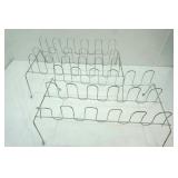 (2ct) Vintage Wire Shoe Racks 23"x15"