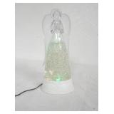 Hallmark Angel (electric, color changing, snow-globe-swirls when on)