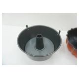 Bakeware: Angel Food Cake Pan, Mini Muffin Tins