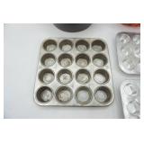 Bakeware: Angel Food Cake Pan, Mini Muffin Tins