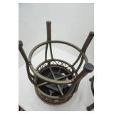 (3ct) 22" Round Revolving Bar Stools 17" wide