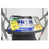 Werner StepRight 3 Step Stool w/Project Tray
