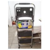 Werner StepRight 3 Step Stool w/Project Tray