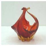 Vintage Murano-Style Art Glass Bowl