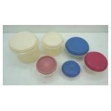 Tupperware & Rubbermaid Containers w/lids (6ct)