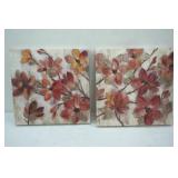 (2ct) Canvas Artwork 14" square by 1.5" deep