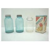 vintage canning jars