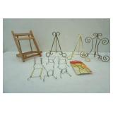 Collectors Plate Holders & Display Stands-Variety of Types