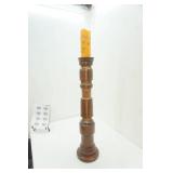 Solid Wood Candle Holder 32.5" tall