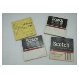 Vintage Boxes of Magnetic Recording Tape: Reel-To-Reel