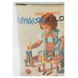 Vintage Playskool Colored Blocks
