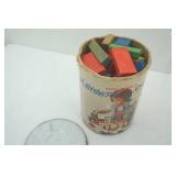 Vintage Playskool Colored Blocks
