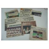 Vintage Minnesota Twins World Series News Papers