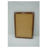 Vintage Framed Print by Norwegian Artist Hans Dahl "A Young Girl by a Fjord"