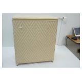 Vintage Vogue Wicker Laundry Hamper