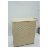 Vintage Vogue Wicker Laundry Hamper
