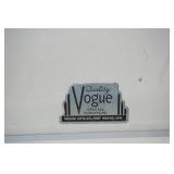 Vintage Vogue Wicker Laundry Hamper