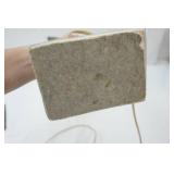 Vintage Chalkware Hobo Leaning On Lamp Post 24" tall