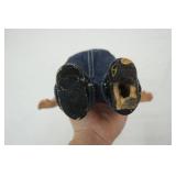 Vintage 1940s/1950s Buddy Lee Composition Doll in Bib Overalls w/stand